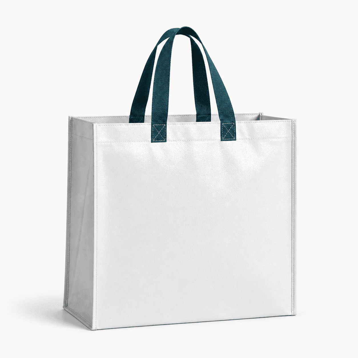 Reusable shopping bag in a clean studio product view