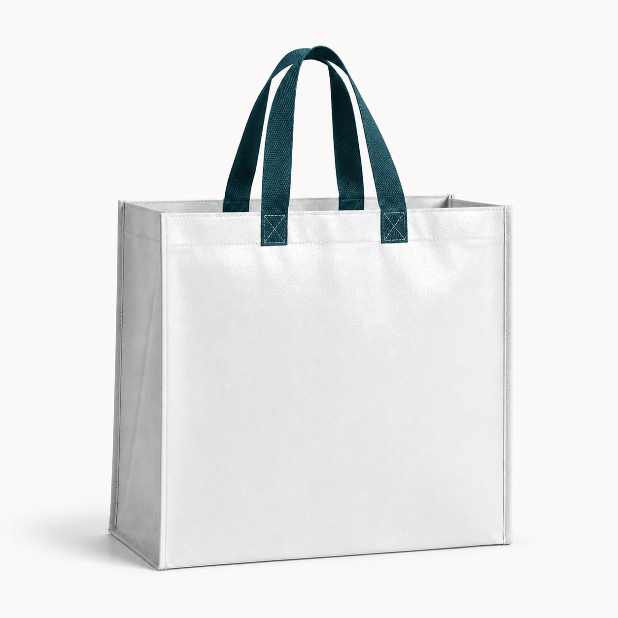 Reusable shopping bag in a clean studio product view